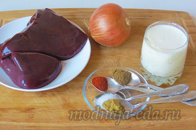Liver in milk - an old way to prepare a tender and healthy dish