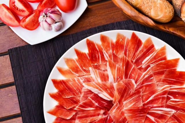 Jamon - the national Spanish dish