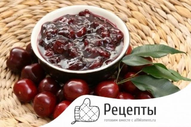Recipe for making cherry jam at home for the winter